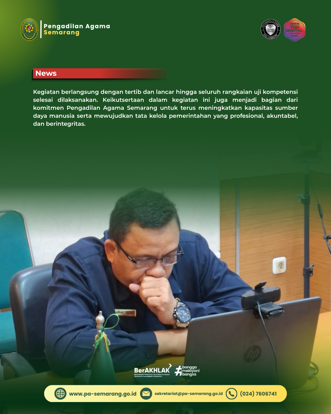 Kegiatan Uji Kompetensi PBJ - Sesi 3