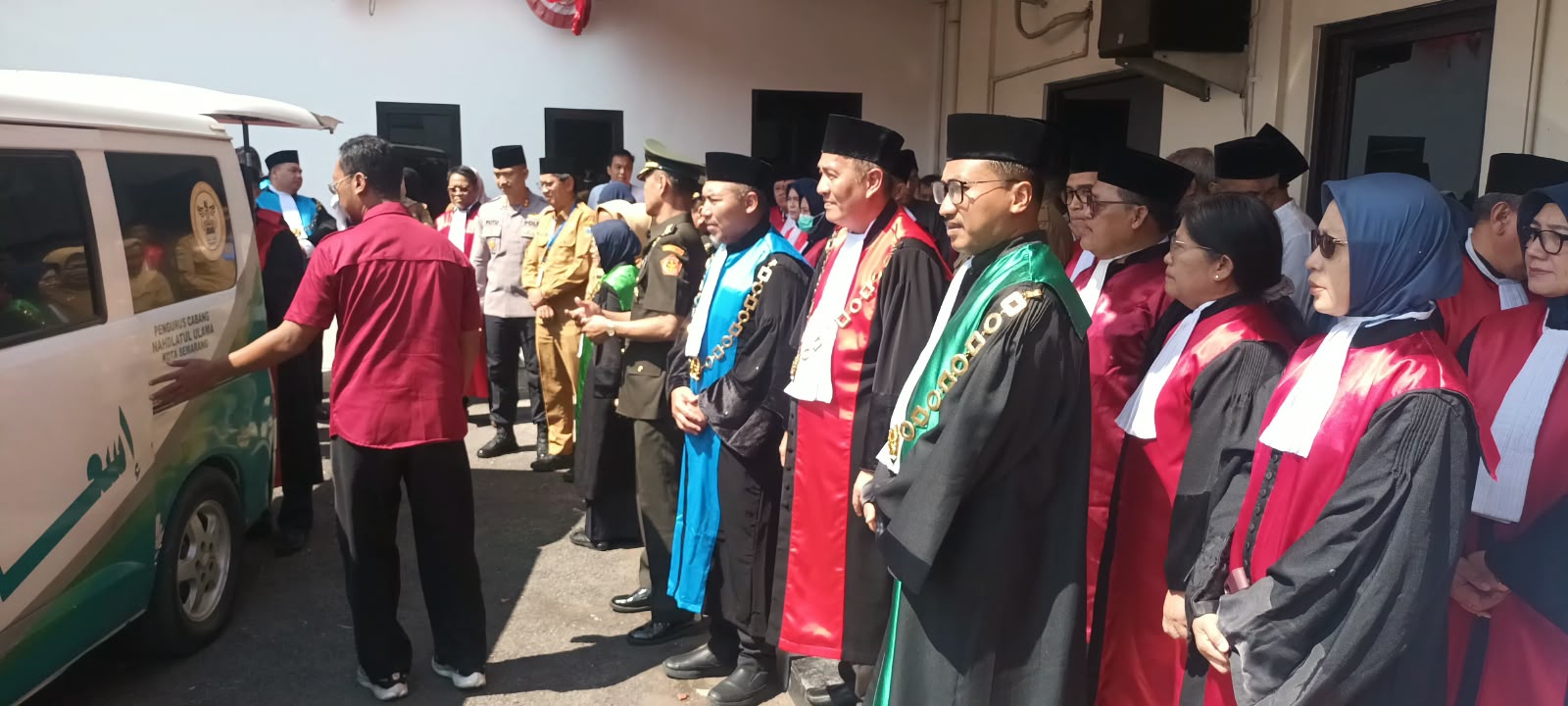 Penghormatan Terakhir Ketua PN Kebumen