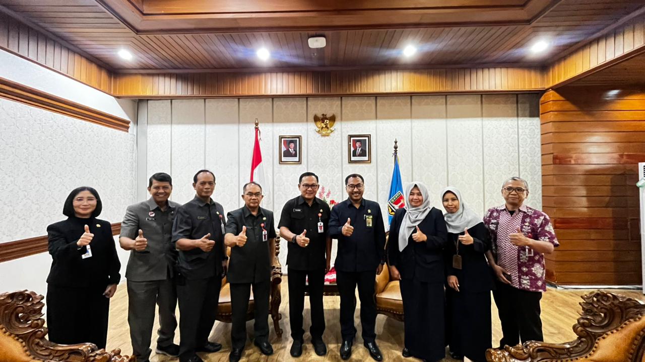 Silaturahmi Ketua PA Semarang dengan Sekda Kota Semarang