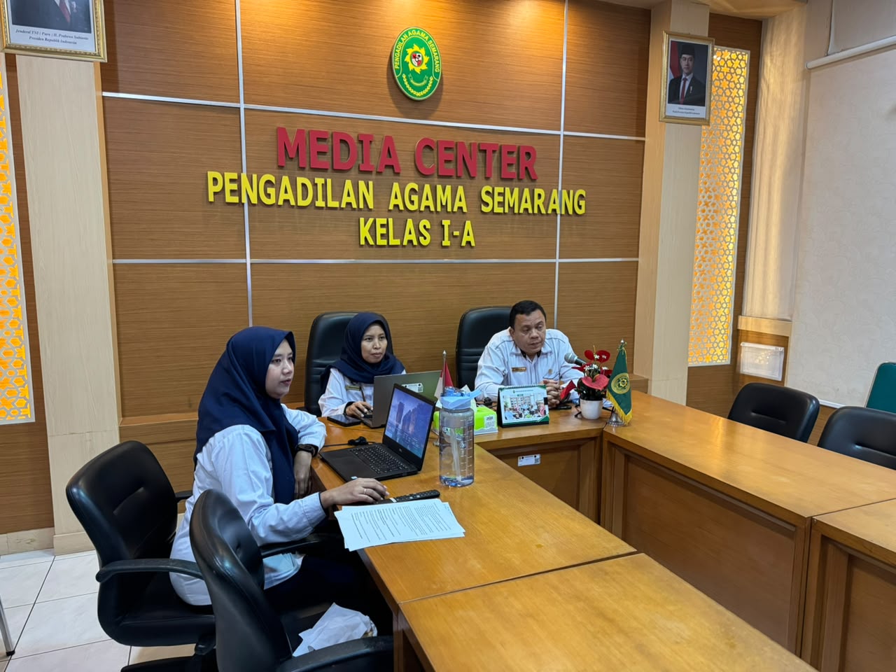 Dokumentasi Zoom Rapat Pagu Anggaran