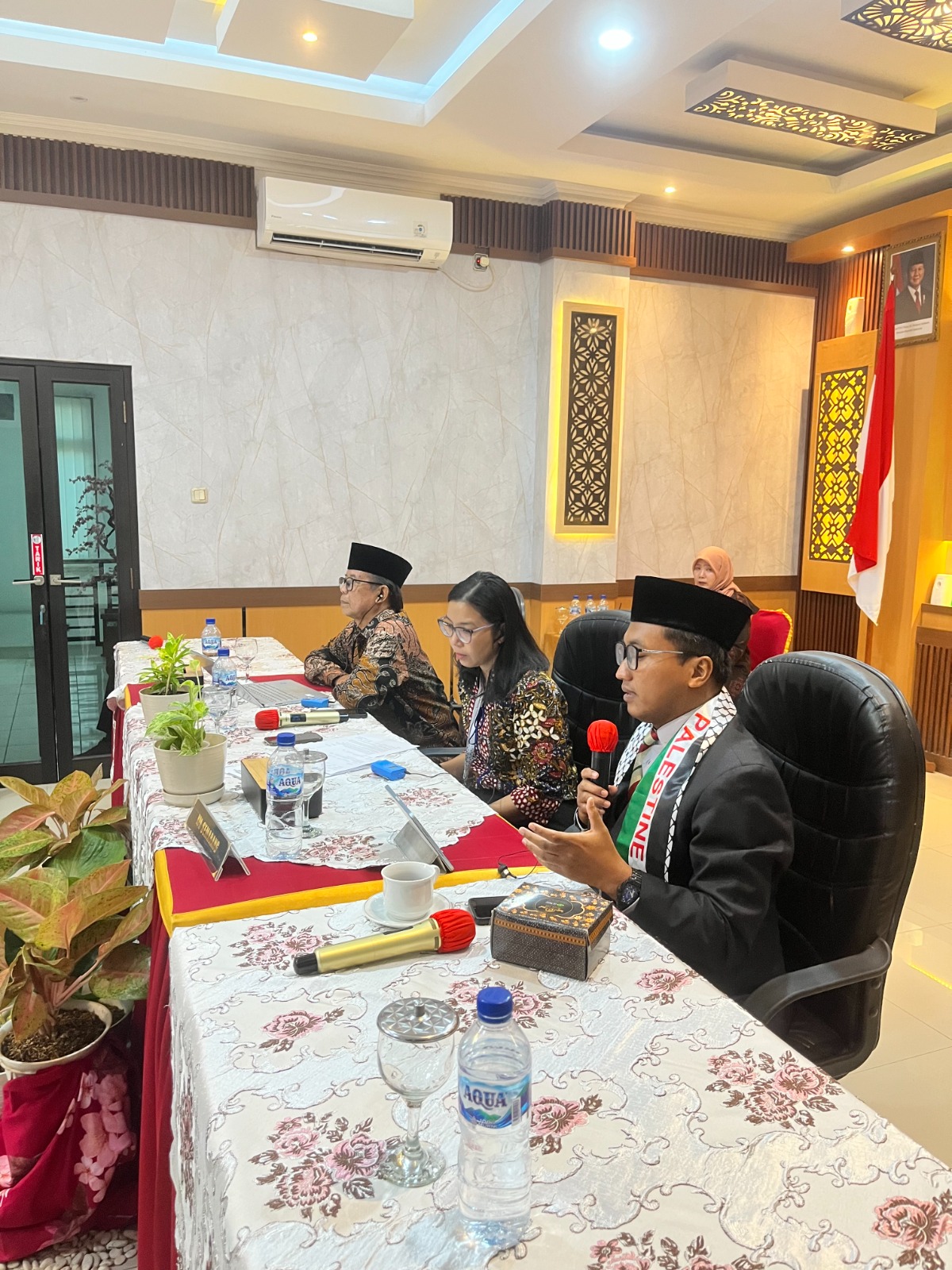 Sesi Diskusi Delegasi Palestina